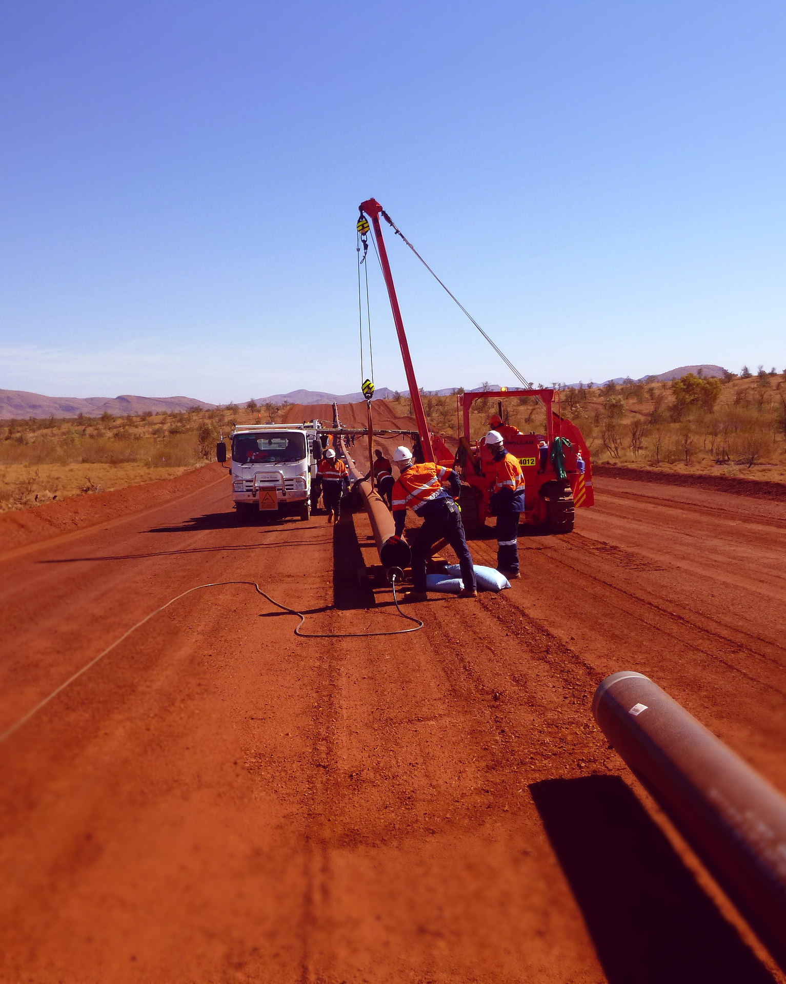 Pipeline construction Rental in Australia